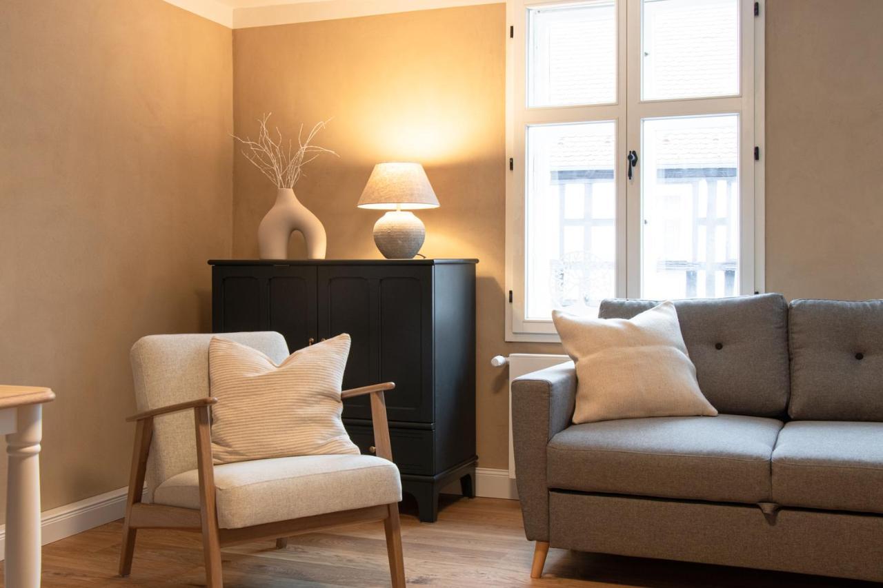 Ferienwohnung Lukas - Lehm Erleben Tangermuende Luaran gambar